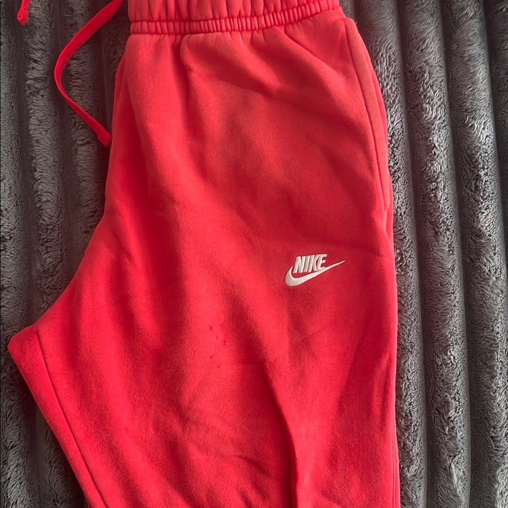 Nike Mens Bright Red Sweatpants